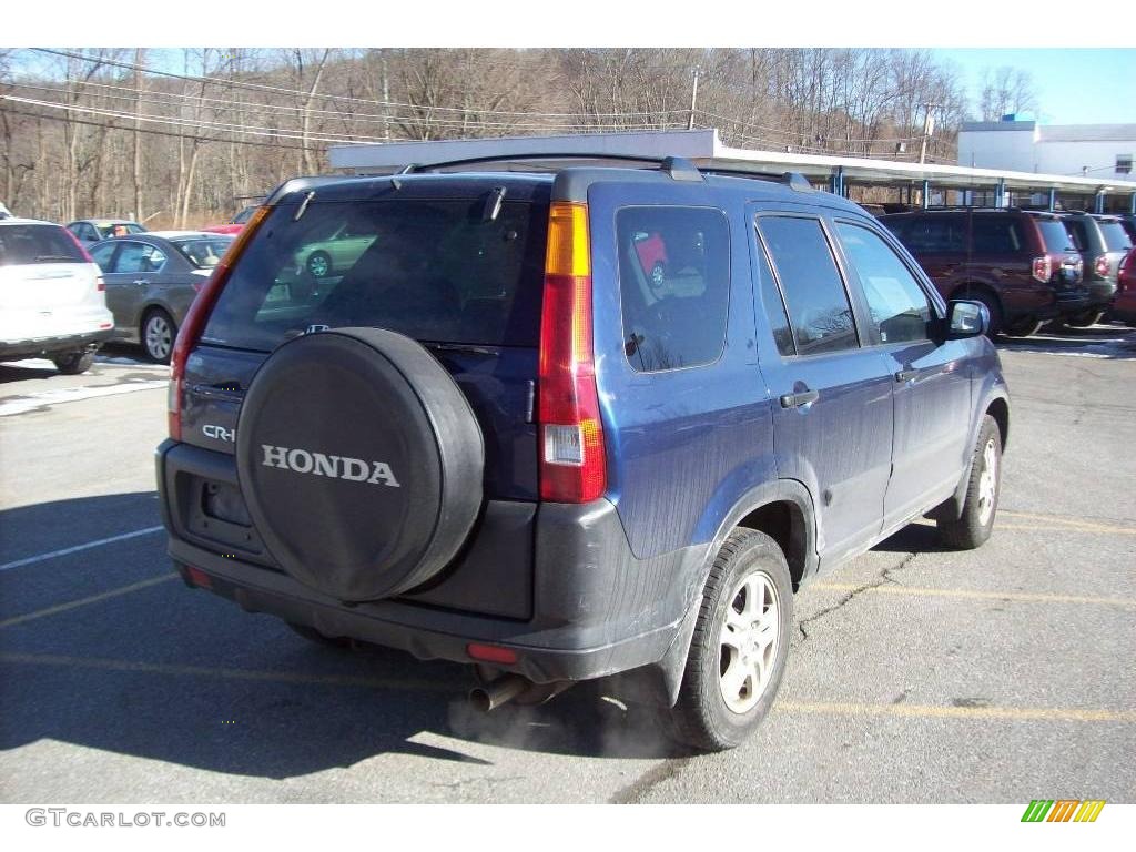 2003 CR-V EX 4WD - Eternal Blue Pearl / Black photo #22