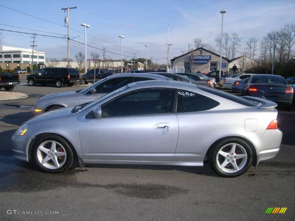 2004 RSX Type S Sports Coupe - Satin Silver Metallic / Ebony photo #2