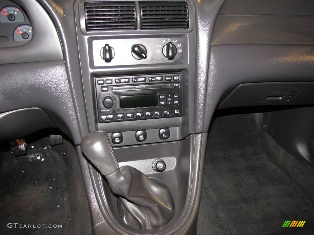2003 Mustang GT Coupe - Zinc Yellow / Dark Charcoal photo #10