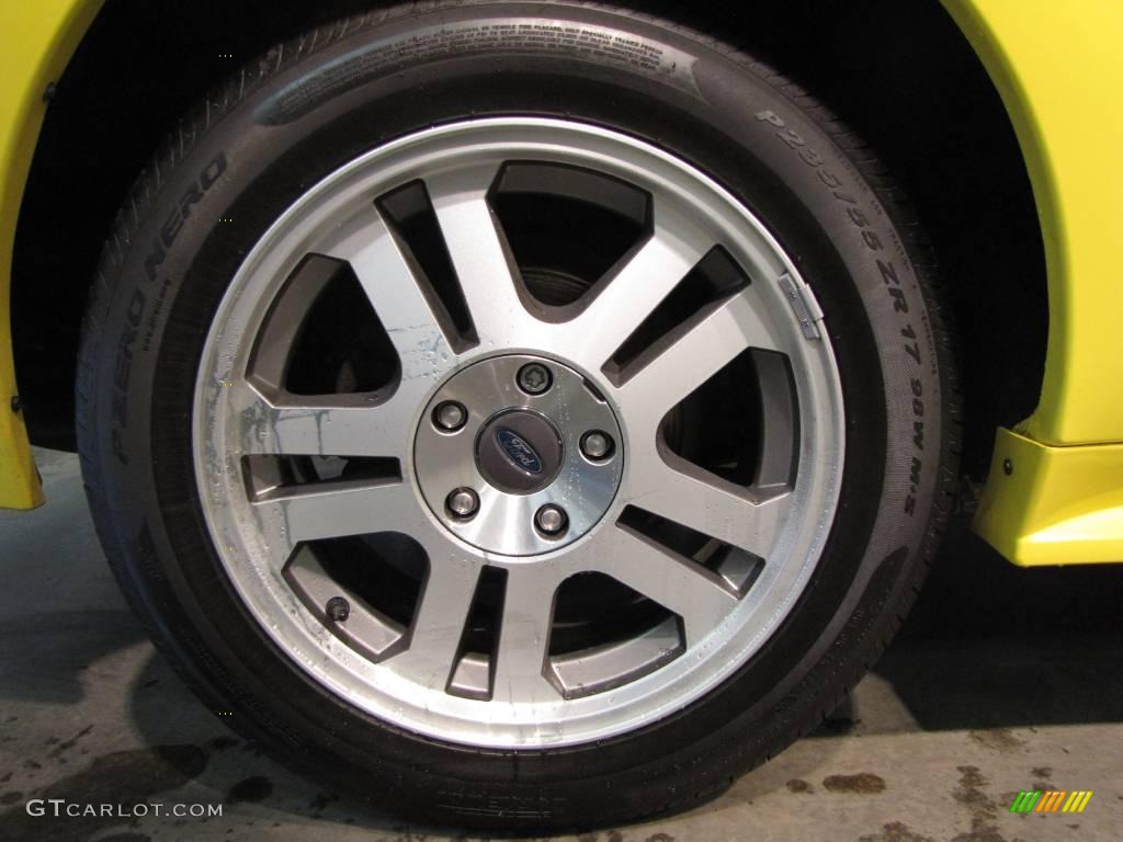 2003 Mustang GT Coupe - Zinc Yellow / Dark Charcoal photo #19