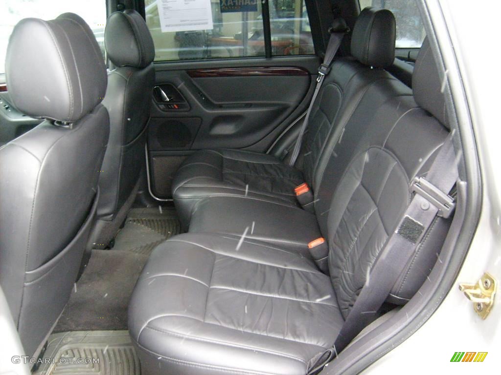 2001 Grand Cherokee Limited 4x4 - Silverstone Metallic / Agate photo #13