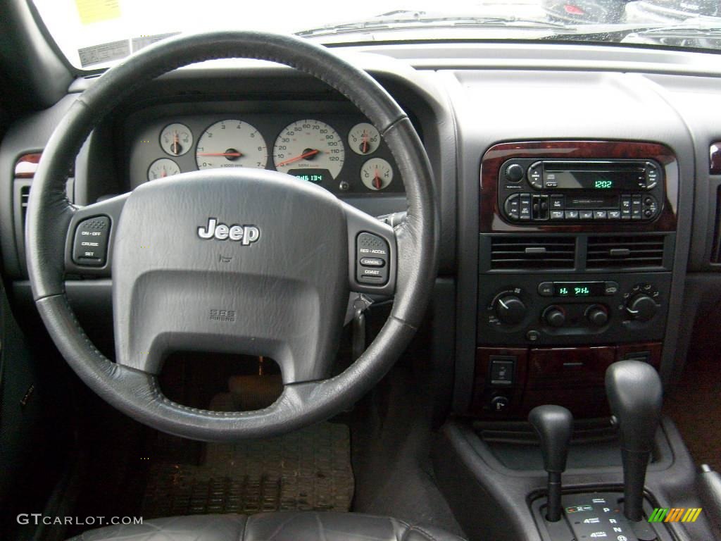 2001 Grand Cherokee Limited 4x4 - Silverstone Metallic / Agate photo #14