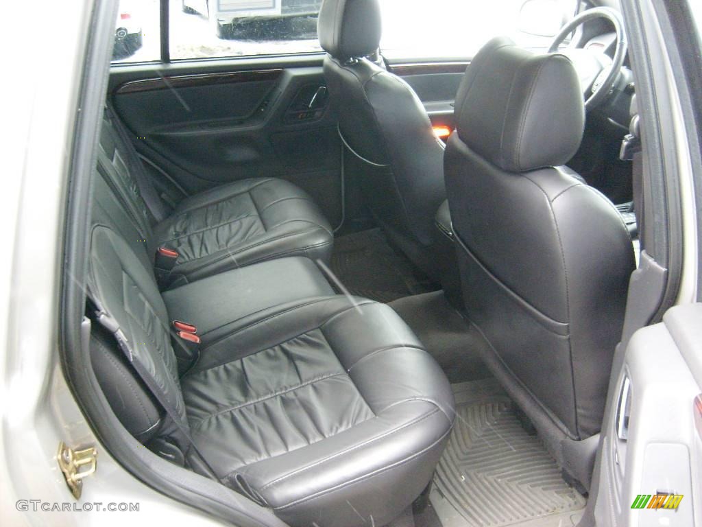 2001 Grand Cherokee Limited 4x4 - Silverstone Metallic / Agate photo #16