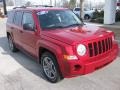 2009 Inferno Red Crystal Pearl Jeep Patriot Sport  photo #6
