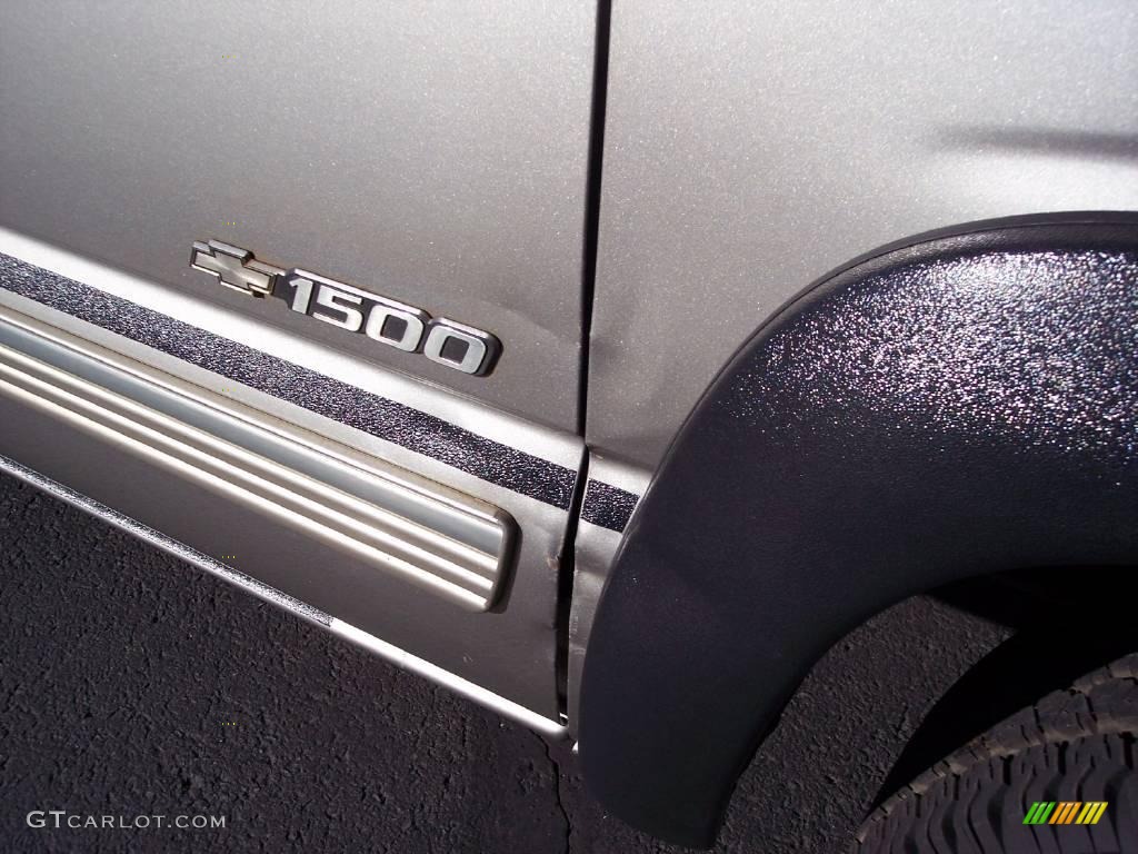 2000 Silverado 1500 LS Extended Cab 4x4 - Light Pewter Metallic / Graphite photo #19