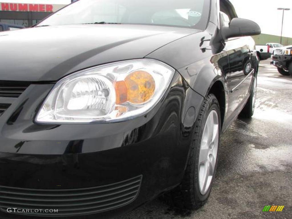 2007 Cobalt LT Coupe - Black / Gray photo #3