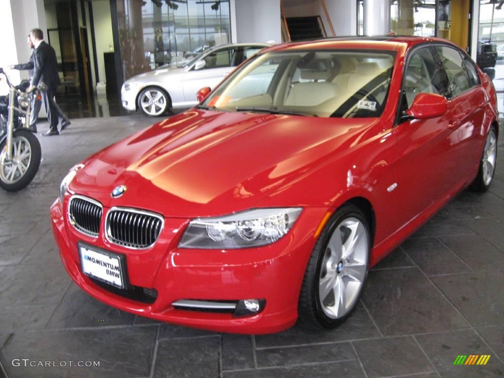 Crimson Red BMW 3 Series