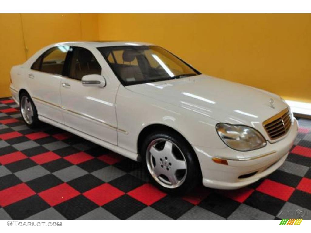 Alabaster White Mercedes-Benz S