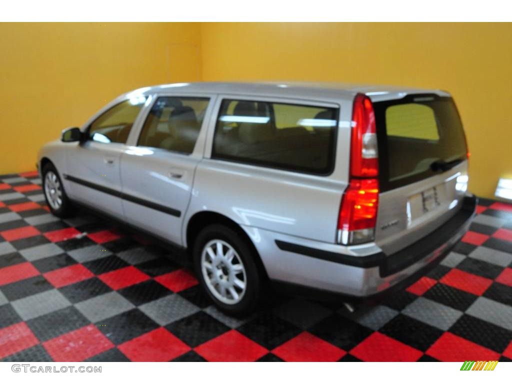2003 V70 2.4 - Mystic Silver Metallic / Taupe photo #4
