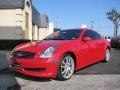 2006 Laser Red Pearl Infiniti G 35 Coupe  photo #3