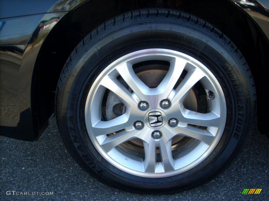 2006 Accord SE Sedan - Nighthawk Black Pearl / Ivory photo #10