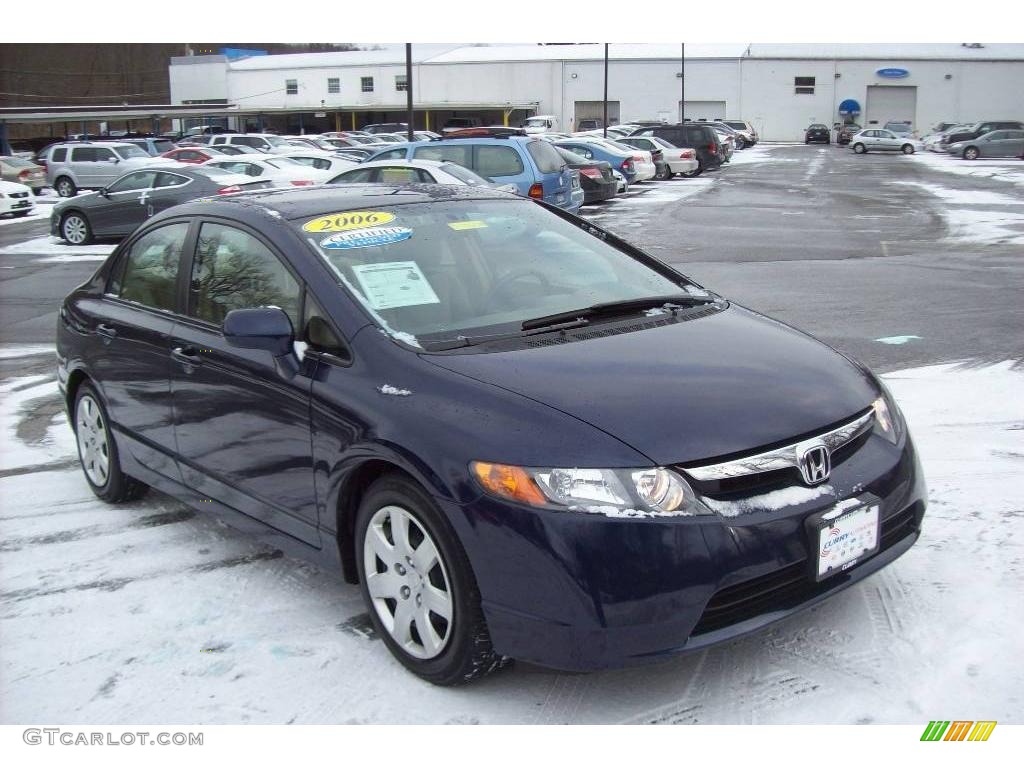 Royal Blue Pearl Honda Civic