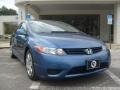 2006 Fiji Blue Pearl Honda Civic LX Coupe  photo #9