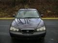 2002 Midnight Gray Hyundai Elantra GLS Sedan  photo #5