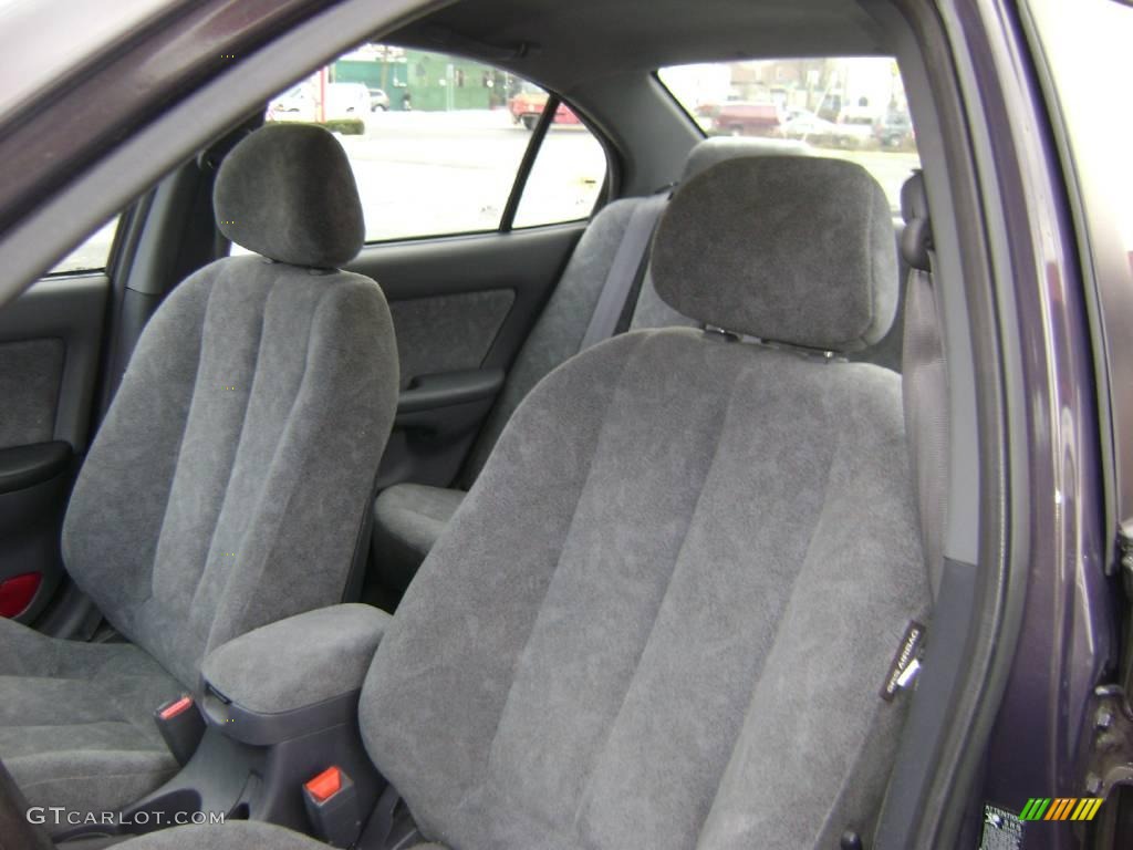 2002 Elantra GLS Sedan - Midnight Gray / Dark Gray photo #16
