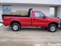 2006 Red Clearcoat Ford F250 Super Duty XL Regular Cab 4x4  photo #2