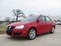 2010 Salsa Red Volkswagen Jetta Wolfsburg Edition Sedan  photo #1