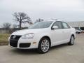 2010 Candy White Volkswagen Jetta Wolfsburg Edition Sedan  photo #1