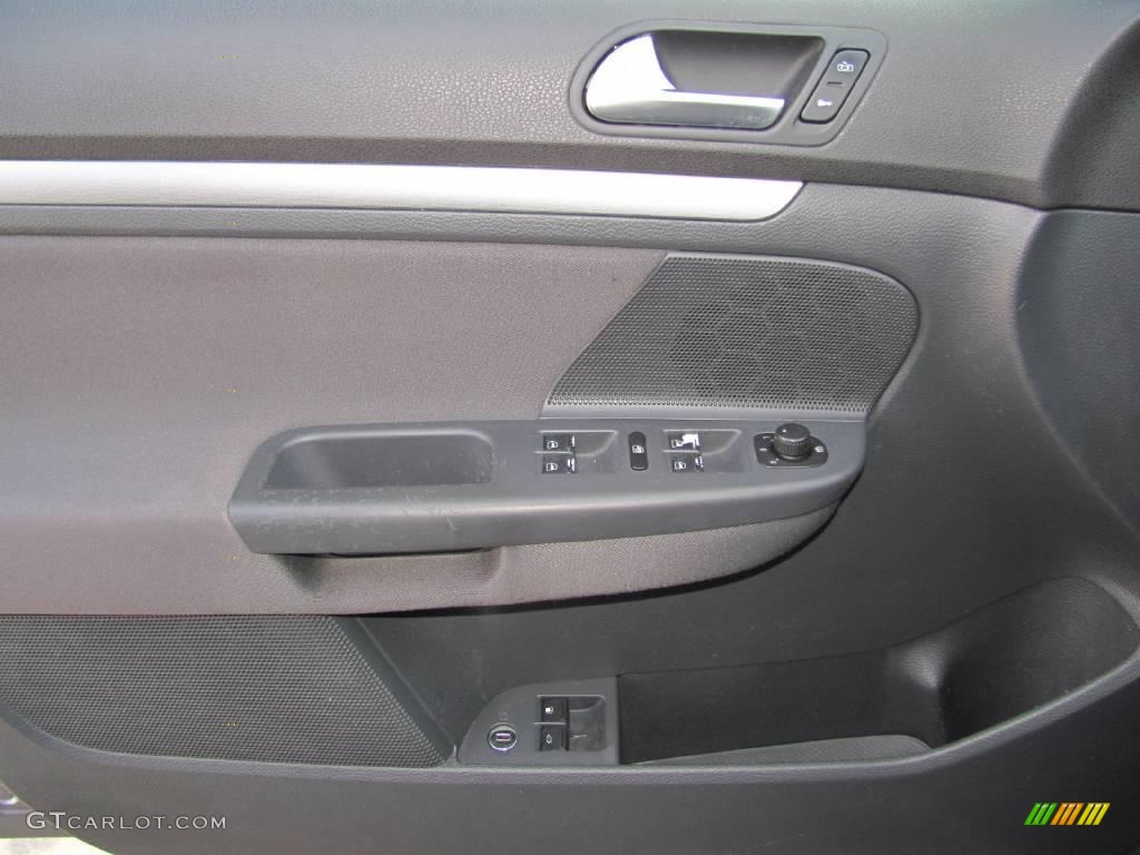 2006 Jetta Value Edition Sedan - Platinum Grey Metallic / Anthracite Black photo #13