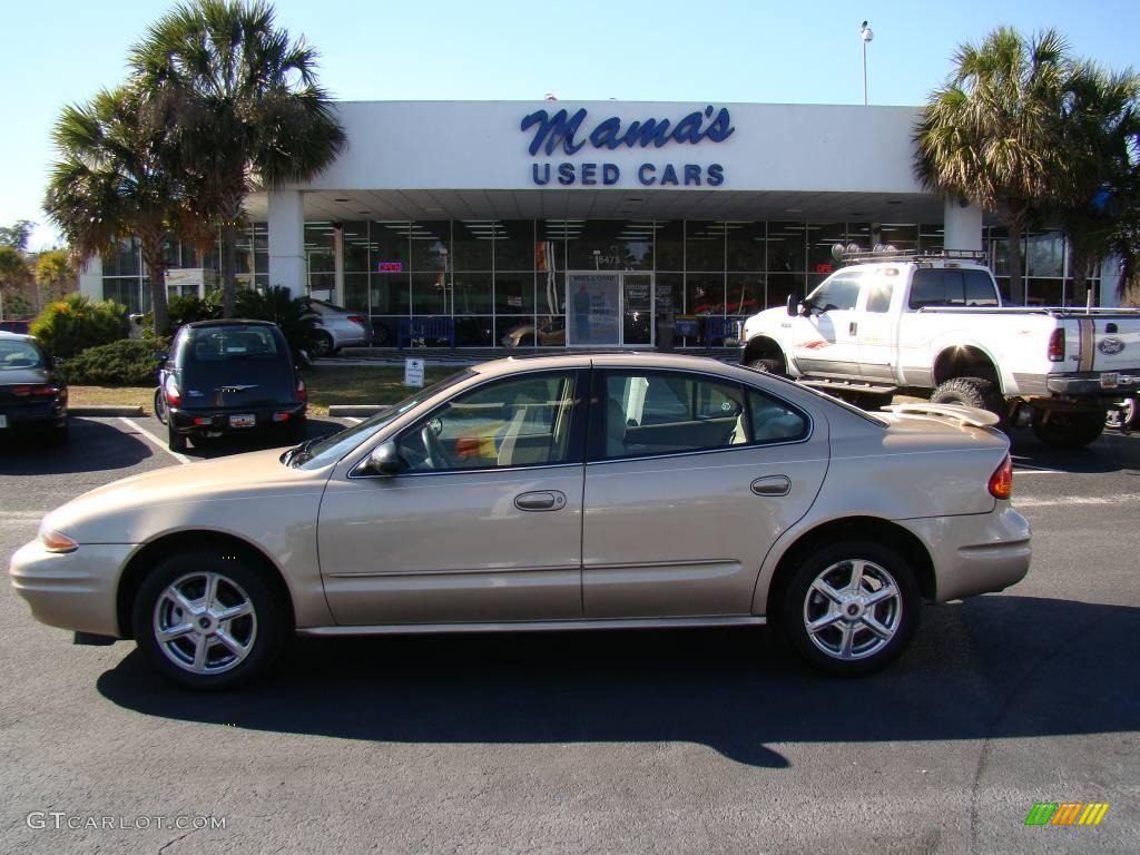 2003 Alero GLS Sedan - Sandstone Metallic / Neutral photo #1