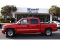 2006 Fire Red GMC Sierra 1500 SL Crew Cab  photo #2