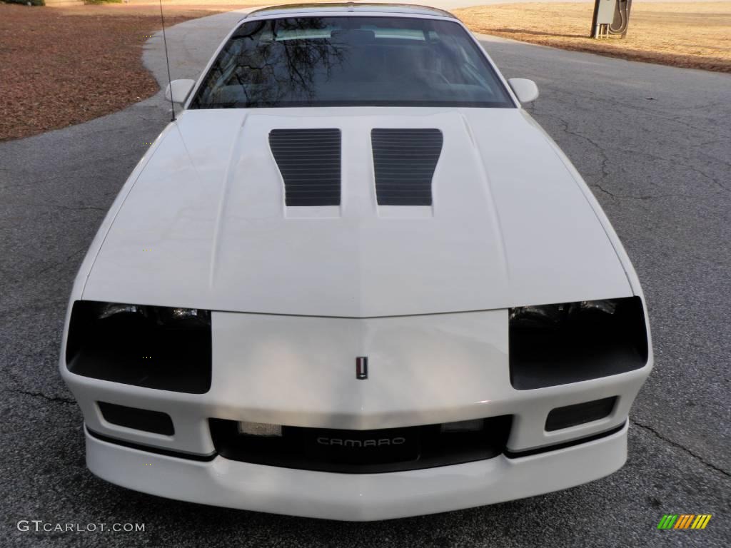 1986 Camaro Z28 Coupe - White / Black photo #14