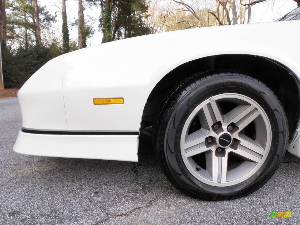 1986 Camaro Z28 Coupe - White / Black photo #18