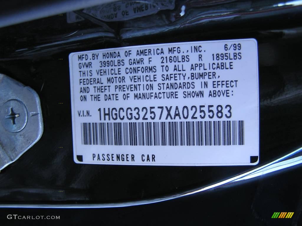 1999 Accord EX Coupe - Dark Emerald Pearl / Ivory photo #19