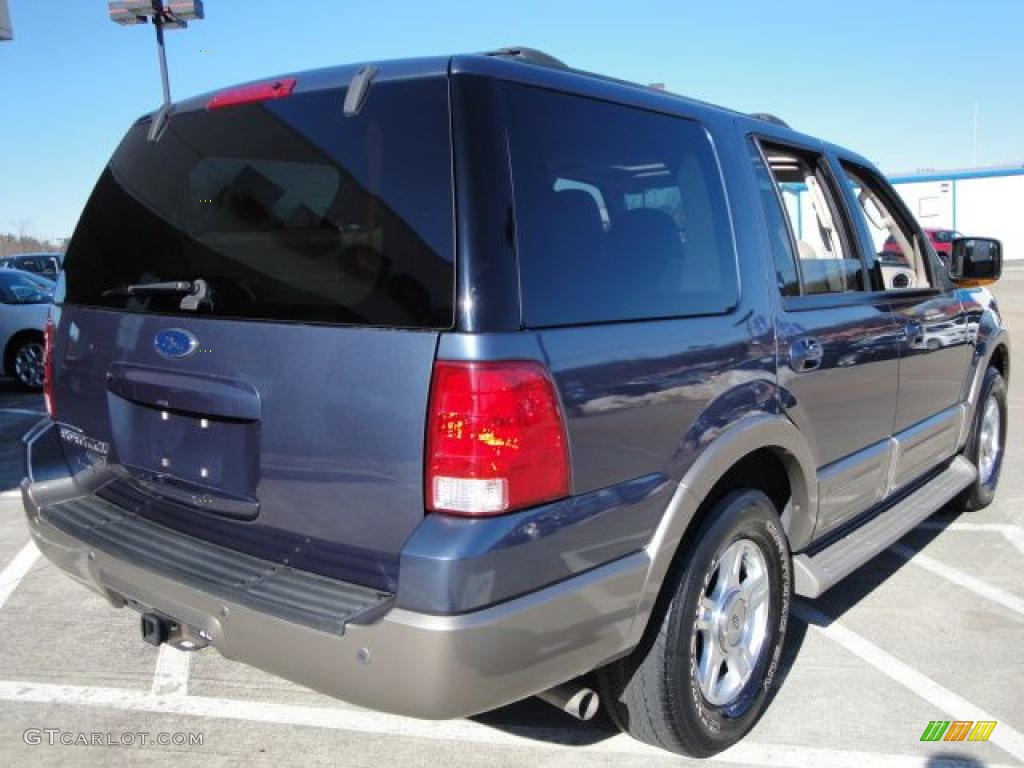 2003 Expedition Eddie Bauer - Medium Wedgewood Blue Metallic / Medium Parchment photo #3