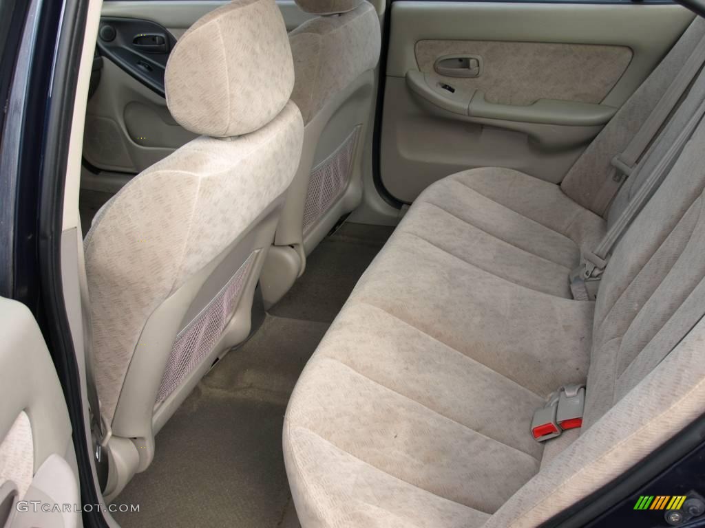 2006 Elantra GLS Sedan - Moonlit Dark Blue / Beige photo #9