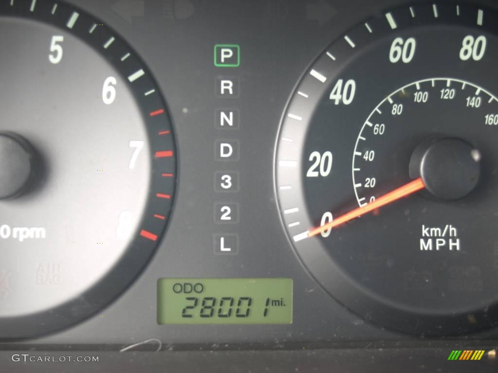 2006 Elantra GLS Sedan - Moonlit Dark Blue / Beige photo #12