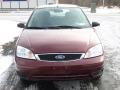 2006 Dark Toreador Red Metallic Ford Focus ZX3 SE Hatchback  photo #3