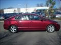 2007 Tango Red Pearl Honda Civic EX Sedan  photo #2