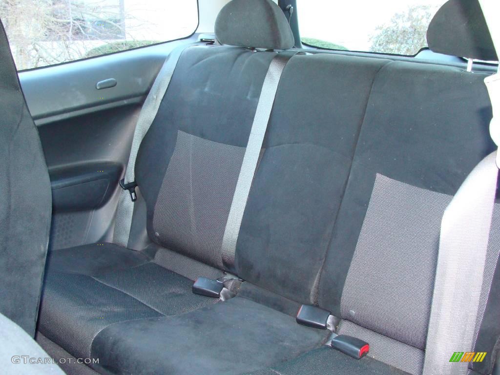 2002 Civic Si Hatchback - Yellow Pearl Metallic / Black photo #7