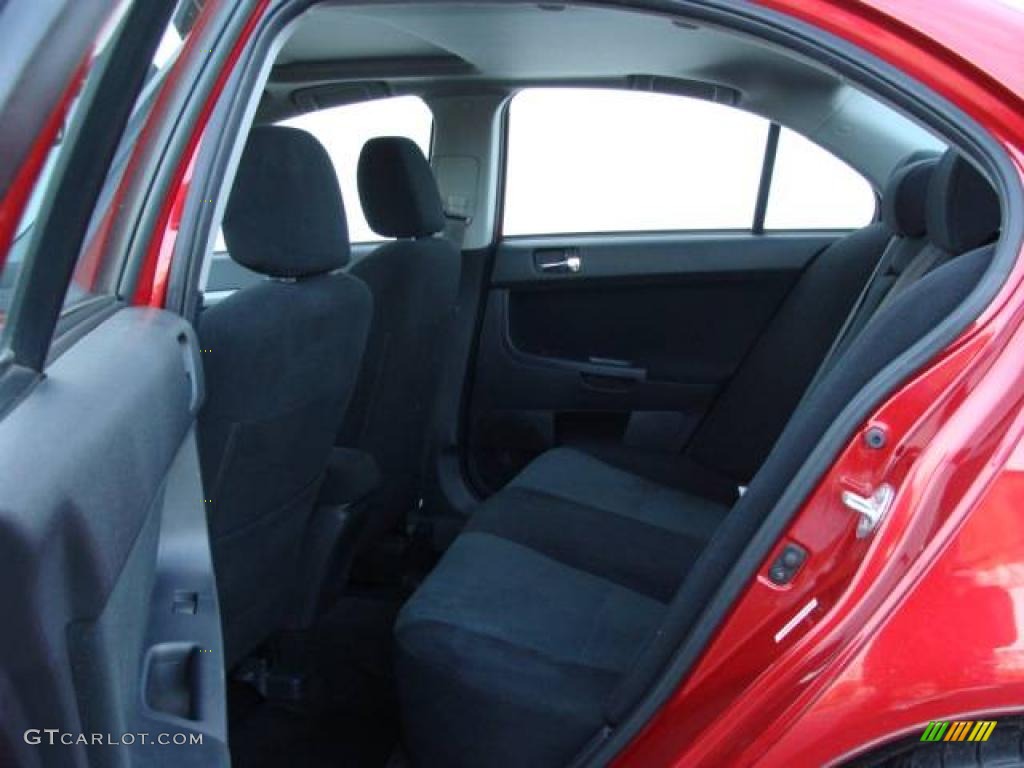 2008 Lancer GTS - Rally Red Pearl / Black photo #7