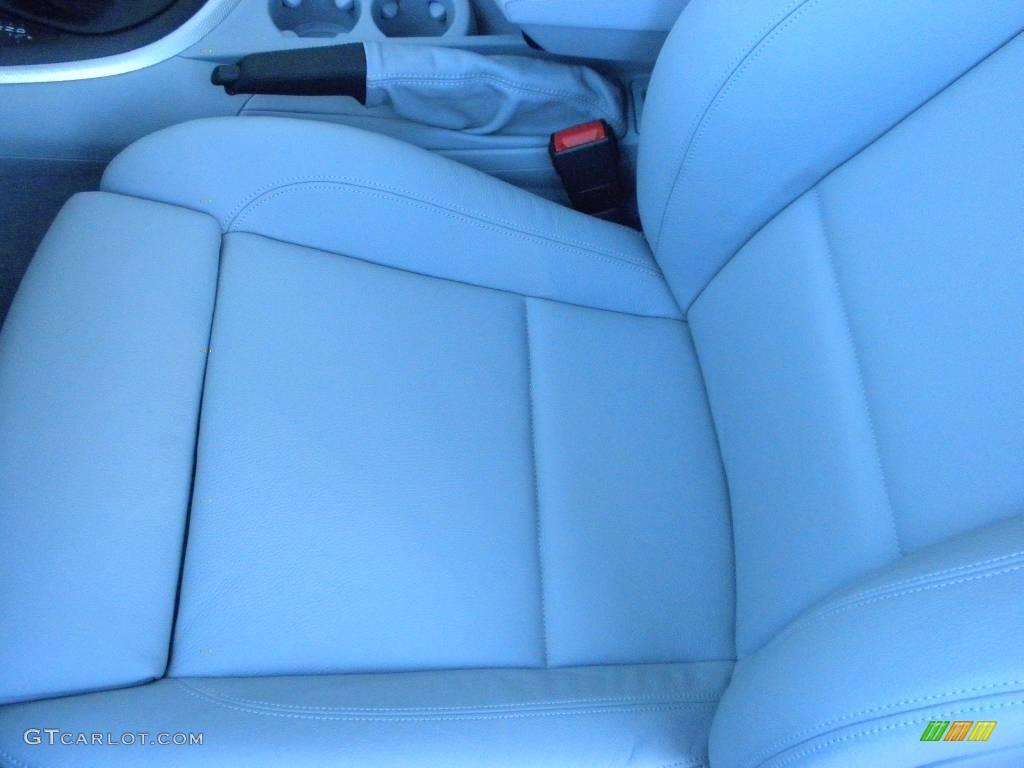 2009 1 Series 135i Coupe - Montego Blue Metallic / Grey Boston Leather photo #9