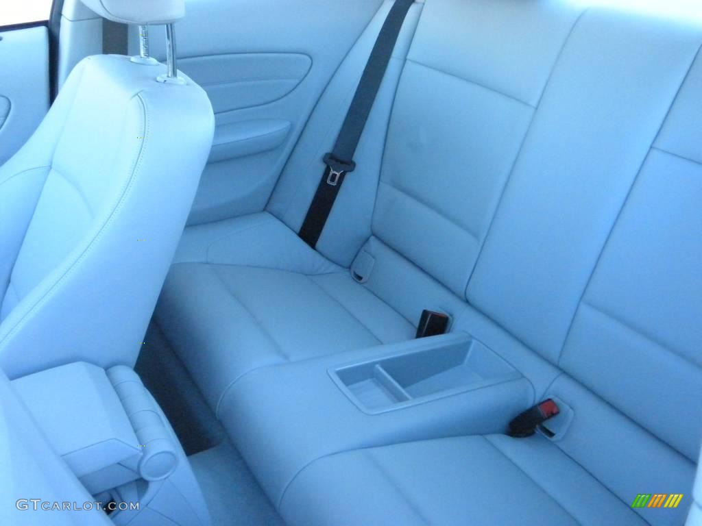 2009 1 Series 135i Coupe - Montego Blue Metallic / Grey Boston Leather photo #11