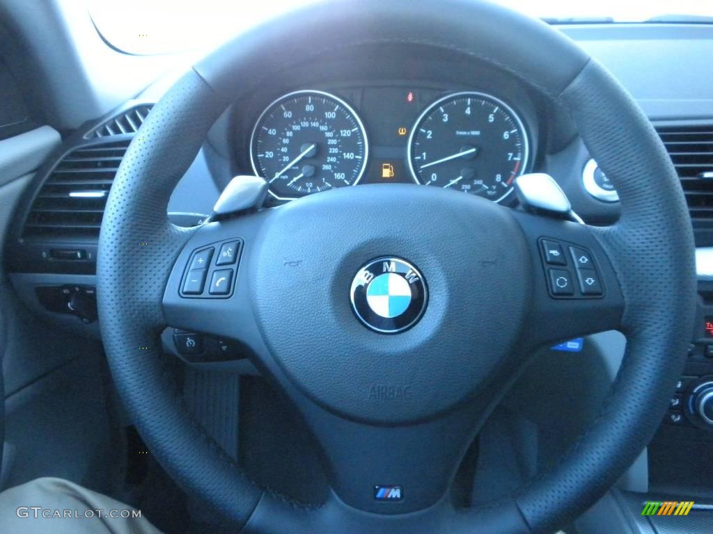2009 1 Series 135i Coupe - Montego Blue Metallic / Grey Boston Leather photo #13