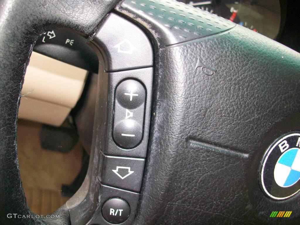 2001 3 Series 325i Sedan - Jet Black / Beige photo #19