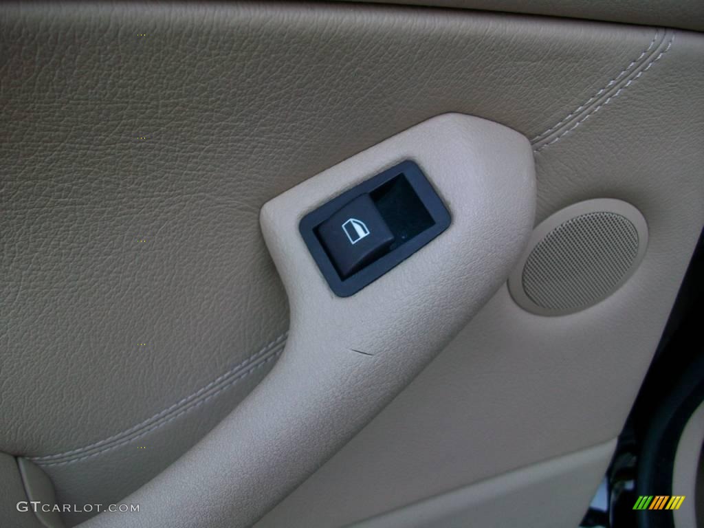 2001 3 Series 325i Sedan - Jet Black / Beige photo #27