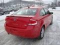 2008 Vermillion Red Ford Focus SES Coupe  photo #4