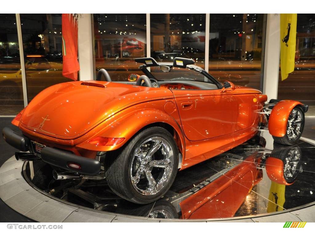 2001 Prowler Roadster - Prowler Orange / Dark Slate Gray photo #22