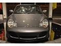 2004 Seal Grey Metallic Porsche 911 Turbo Cabriolet  photo #24