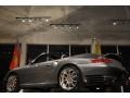 2004 Seal Grey Metallic Porsche 911 Turbo Cabriolet  photo #25