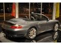 2004 Seal Grey Metallic Porsche 911 Turbo Cabriolet  photo #29