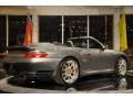 2004 Seal Grey Metallic Porsche 911 Turbo Cabriolet  photo #32