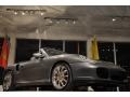 2004 Seal Grey Metallic Porsche 911 Turbo Cabriolet  photo #35