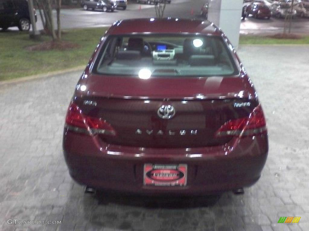 2008 Avalon Touring - Cassis Red Pearl / Dark Charcoal photo #4