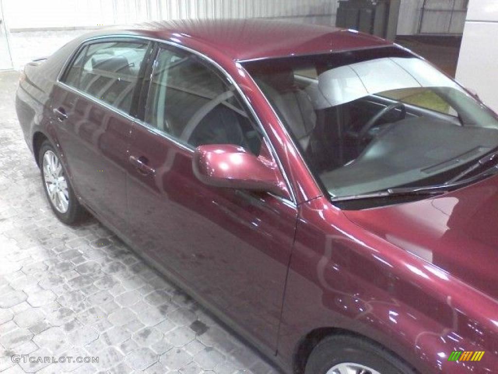 2008 Avalon Touring - Cassis Red Pearl / Dark Charcoal photo #21