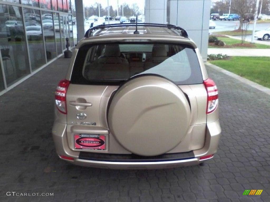 2009 RAV4 I4 - Sandy Beach Metallic / Ash Gray photo #4